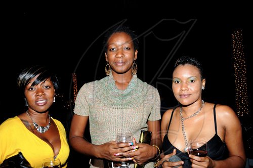 Winston Sill / Freelance Photographer
Out for a good time are (from left) Lisa Mitchell, Shunae Palmer and Terry-Ann Holland.

*************************************************************

Mayor Desmond McKenzie host Appreciation Party, held at Eden Gardens, Lady Musgrave Road on Thursday night December 30, 2010.
