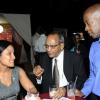 Rudolph Brown/Photographer
Monique Todd chat with Devon Barrett, (right) of VM Wealth Management and Sushil Jain, of Seprod at the launch of the Wealth Business Access TV show.



 launch at the Terra Nova Hotel in Kingston on Tuesday, January 4-2011.