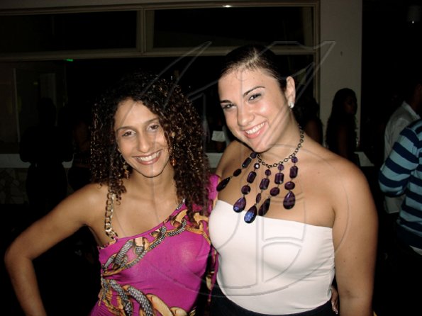 Contributed
Danielle Vernon (left) and?Rebecca Cowas were a sight to behold .


at Heineken Alist held at the Constant Spring Golf Club on Christmas Day.