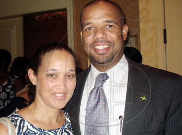 Barbara Ellington/Lifestyle Editor
Washington based couple Matthew and Janice Cutts also joined in welcoming the new ambassador.