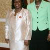 Barbara Ellington/Lifestyle Editor
Deputy Chief of Mission, Sharon Miller (left) and her secretary Shernett Burton take a break from official duties for a photograph.