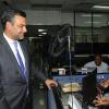 Ian Allen/Photographer
Jesus Silva bids farewell to Gleaner Editorial staff.
