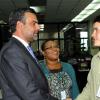 Ian Allen/Photographer
Jesus Silva bids farewell to Gleaner Editorial staff.