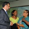 Ian Allen/Photographer
Jesus Silva bids farewell to Gleaner Editorial staff.