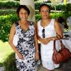 Ricardo Makyn/Staff Photographer.
Looking absolutely lovely in black and white are Valerie Brown (left) and Yvonne Fisher at yesyerday's annual Thanksgiving luncheon for the American Women's Group of Jamaica held at 17 Hyperion Avenue, Jacks Hill in St Andrew.

****************************************************************************on Thursday 19.11.2009.