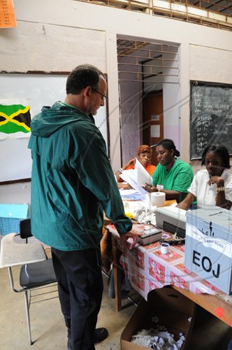 Ricardo Makyn/Staff Photographer
By-election - N.E. St. Catherine