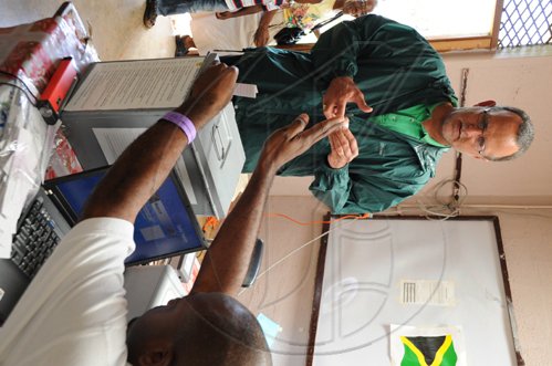 Ricardo Makyn/Staff Photographer
By-election - N.E. St. Catherine
