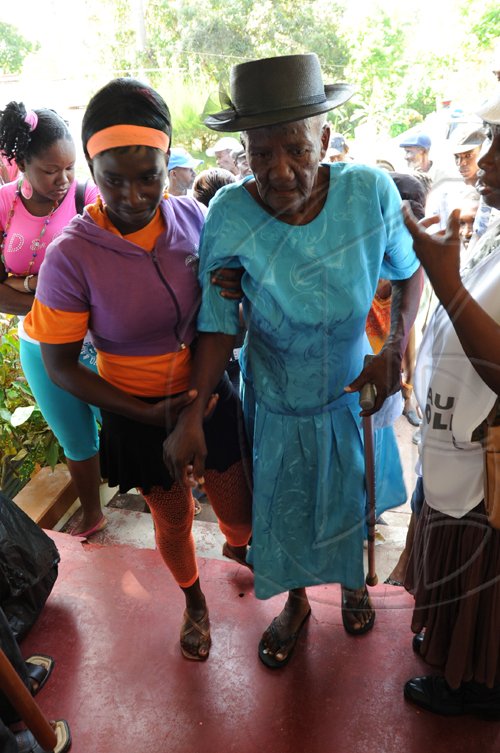 Ricardo Makyn/Staff Photographer
Voters at Riversdale By-election - N.E. St. Catherine