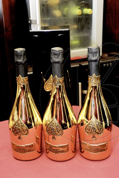 Winston Sill / Freelance Photographer
Armand De Brignac will retail for for close to $50,000.

*****************************************************************


Launch of Armand De Brignac Champagne, held at Bin 26, Devon House, Hope Road on Tuesday night July 5, 2011.