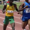 Ian Allen/Staff Photographer
Class 3 Boys 200m preliminary at the 2009 High Schools Boys and Girls Atlethics championships.