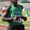Ian Allen/Staff Photographer
Ramone McKenzie of Calabar High winning heat 5 of the class 1 boys 200m at the 2009 Boys and Girls Atlethics championships.