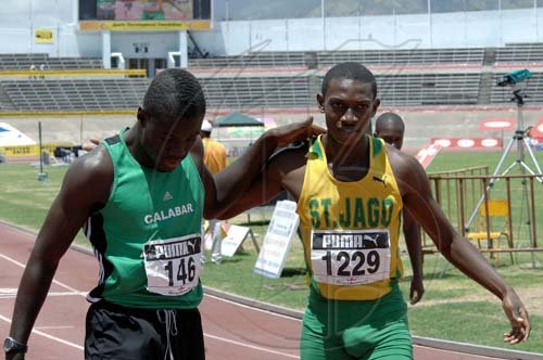 Ian Allen/Staff Photographer
Day 2 of the 2009 High School Boys and Girls Atlethics championships at the National Stadium.