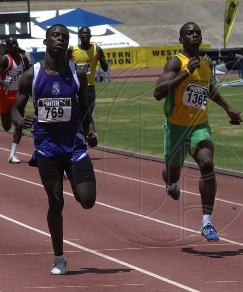 Ian Allen/Staff Photographer
Day 2 of the 2009 High School Boys and Girls Atlethics championships at the National Stadium.