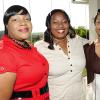 Rudolph Brown/Photographer
Sandra Thompson (right), general manager pose with Kerry Ann King-Douglas (left) and Lucy Schloss-Smith pose for the social pages. 

*******************************************************************at the St Catherine Co-operative Credit Union Christmas awards luncheon at Caymanas Golf and Country Club on Wednesday, December 22-2010