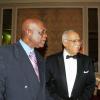 Publication: Social/Something Extra
Photo by Noel Thompson

Clayton Morgan (left), chats with learned friends Ripton McPherson (centre) and Courtney Hamilton, during a celebration dinner held in honour of Morgan, at the Ritz Carlton Resort, Montego Bay, last Saturday (December 5, 2009).