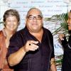 Winston Sill / Freelance Photographer
The always jovial Robert MacMillan is up to his tricks again with Marie Sigurdsson (left) and PanCaribbean's Camille Tenn. 

Consular Corps of Jamaica host Reception for  Premiere of the movie Eclipse, held at Carib Cinema, Cross Roads on Tuesday night July 6, 2010..