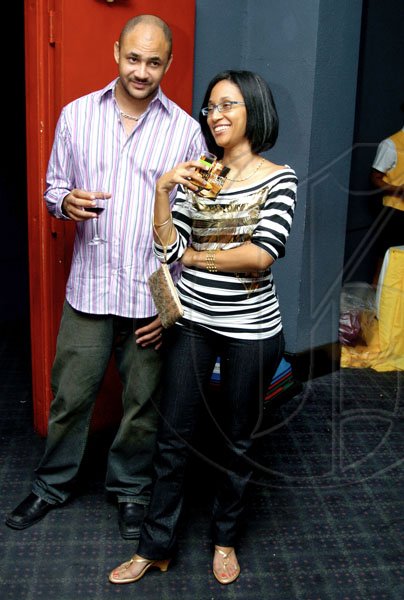 Winston Sill / Freelance Photographer
Jeremy and Syreeta Cole enjoy some wine before the movie.

Consular Corps of Jamaica host Reception for  Premiere of the movie Eclipse, held at Carib Cinema, Cross Roads on Tuesday night July 6, 2010..