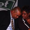 Colin Hamilton/freelance photographer
Jamaica Cricket Association's Marketing & Business Development Chair Gary Peart listens intently to Minister of Sports Olivier "Babsy" Grange at the Jamaica Cricket Festival 2010 Media Launch at the Acropolis Gaming Lounge on Tuesday March 9, 2010.