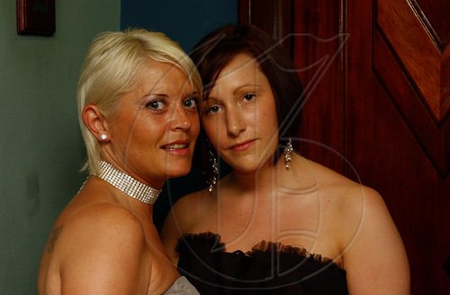 Winston Sill / Freelance Photographer
Jamaica Basic Schools Foundation UK in association with the Hilton Hotel, Gala Charity Dinner and Ball, held at The Hilton Kingston Hotel, New Kingston on Saturday night June 6, 2009. Here are Louise Musgrove (left); and Amy McHugh (right).