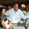 Ian Allen/Staff Photographer
Glendon Harris just before the ballots were counted for the new Jamaica Agricultural Society(JAS)President at the Denbigh Showground on wednesday.