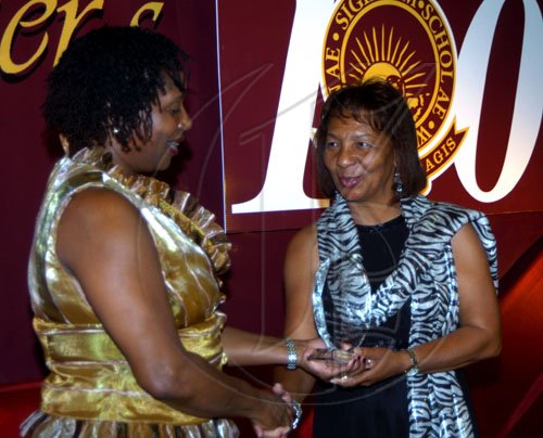 Winston Sill / Freelance Photographer
Wolmer's Girl Alumnae Centenary Dinner, Dance and Awards Banquet, held at the Jamaica Pegasus Hotel, New Kingston on Friday night April 24, 2009.