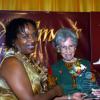 Winston Sill / Freelance Photographer
President of the Wolmer's Girls' Alumnae Dr Verna Reid (left) presents Hazel Richardson, one of the honourees with her award. 

Centenary Dinner, Dance and Awards Banquet, held at the Jamaica Pegasus Hotel, New Kingston on Friday night April 24, 2009.