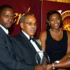 Winston Sill / Freelance Photographer
St Kitts and Nevis High Commissioner Cedric Harper (second left) along with son Douglas and daughter Andrene (second right) accept the posthumous award for Dr Barbara Lyle-Harper from Dr Verna Reid, president of the Wolmer's Girls' Alumnae.
Centenary Dinner, Dance and Awards Banquet, held at the Jamaica Pegasus Hotel, New Kingston on Friday night April 24, 2009.