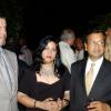 Winston Sill / Freelance Photographer
Dr Badrul Haque (second right) of the World Bank and wife Rubina stop for a photo with Belgian Ambassador Frederic Meurice (left) and Guardsman Group Chairman Kenny Benjamin.
******************************************************************************

 host Reception for Ukraine Ambassador Yuriy Sergeyev, held at Montgomery Road, Stony Hill on Tuesday June 2, 2009.