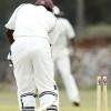 Ian Allen/Staff Photographer
Jamaica versus Trinidad and Tobago in West Indies Cricket Board four day cricket competition at Alpart in St. Elizabeth.