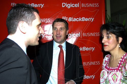 Winston Sill / Freelance Photographer
Digicel launch new Blackberry Bold 9700 smart phone, held at Spanish Court Hotel, St. Lucia Avenue, New Kingston on Monday night February 8, 2010.