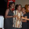 Janet Silvera Photo

Can one man be this lucky? President of the Montego Bay Chamber of Commerce and industry, Lloyd B Smith surrounds himself with Digicel beauties, from L- TShani Jaja, Jacqueline Burrell and Trisha Thompson at the Blackberry Bold 9700 launch party at Blue Beat in Montego Bay on Wednesday night.