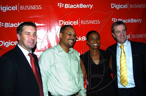 Winston Sill / Freelance Photographer
Digicel launch new Blackberry Bold 9700 smart phone, held at Spanish Court Hotel, St. Lucia Avenue, New Kingston on Monday night February 8, 2010.