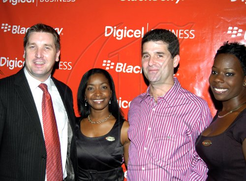 Winston Sill / Freelance Photographer
Digicel launch new Blackberry Bold 9700 smart phone, held at Spanish Court Hotel, St. Lucia Avenue, New Kingston on Monday night February 8, 2010.