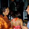 Winston Sill / Freelance Photographer
Mare Seeberan (left), have something pleasant to discuss.
***************************************************************

Christopher Levy.National Commercial Bank (NCB) host Dinner Party, featuring the Nobu Restaurants menu, held at Strawberry Hill, St. Andrew on Thursday night April 1, 2010.