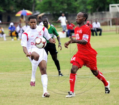 Ricardo Makyn/Staff Photographer.
Action from the Boys Town vs St Georges match on the openning day of the Digicel Premiere League on Sunday 29.8.2010.