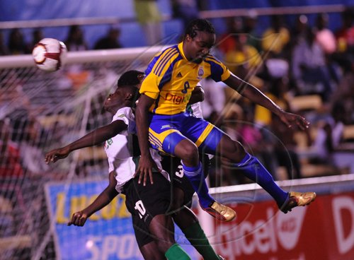Ricardo Makyn/Staff Photographer.
Harbour View vs Humble Lions at the Harbour View Mini Stadium,Harbour View won the encounter with a John-Ross Edwards Goal on Sunday 29.8.2010.