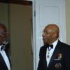Winston Sill/Freelance Photographer
Former Prime Minister P.J. Patterson (left) makes his arrival and is greeted by Governor General Sir Patrick Allen and Lady Hall.

s dinner held in honour of the President of Tanzania, Jakaya Mrisho Kikwete at Kings House on Wednesday November 25, 2009.