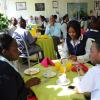 Ricardo Makyn/Staff Photographer.
Gleaners Birthday Breakfast Celebration at the Gleaner on Tuesday 13.4.2010.
