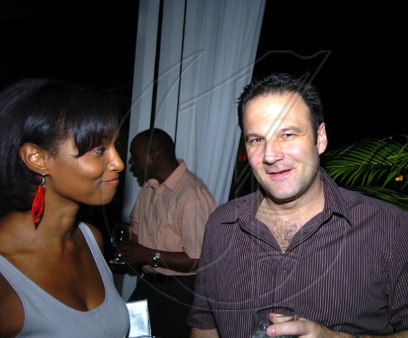 Winston Sill / Freelance Photographer
Guardsman Group Limited host Christmas Party, Held at their Head Office, Old Hope Road on Friday December 11, 2009. Here are Shienne Holman (left); and Ueli Bangerter (right).