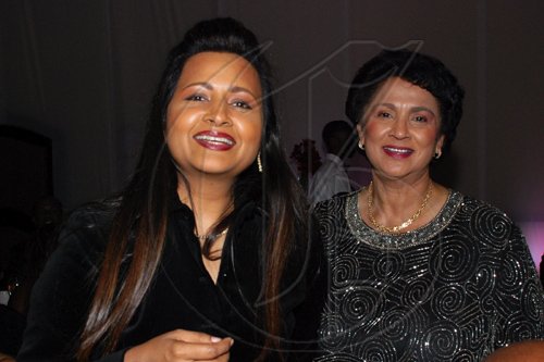 Colin Hamilton/Freelance Photographer
PSOJ Hall of Fame on December 7, 2010 - Sheila Benjamin-McNeil (L) and Valerie Juggan-Brown.