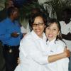 Dorothy Hanson (left), marketing manager and Claudia  Bermudez, sales manager.