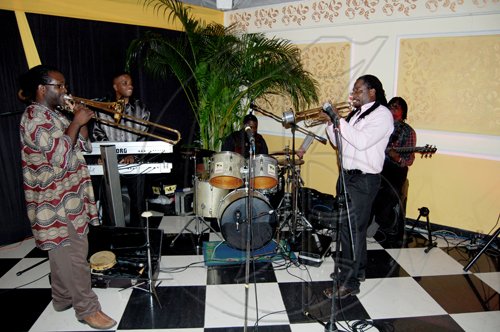Dwight Richards and Friends gave a scintillating performance during the 10th Year Awards Ceremony