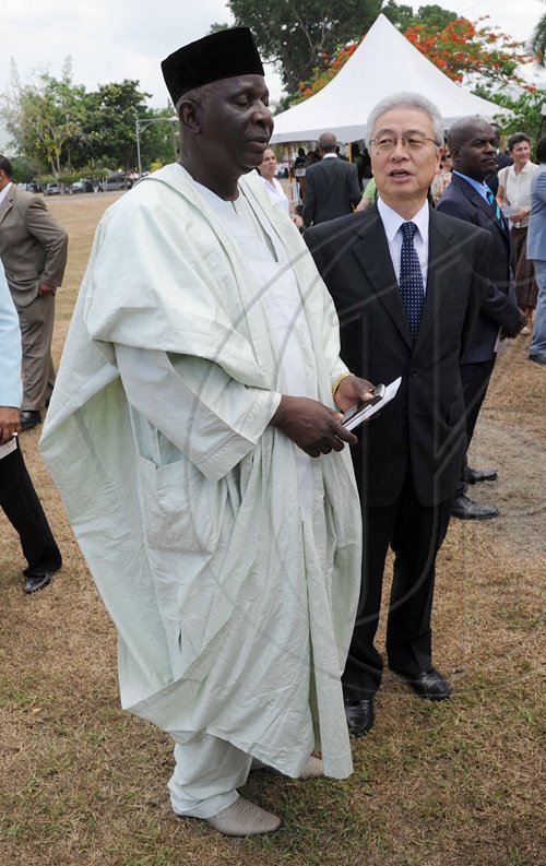 Rudolph Brown/Chief Photographer
Independence Day Ceremony at Kings House on Thursday, August 6-2009