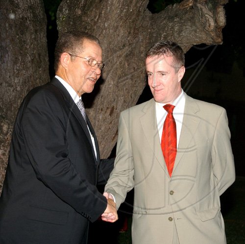 Winston Sill / Freelance Photographer
Indian High Commissioner and Digicel host Reception for  Cricketers, held at India House, East King's House Road on Wednesday June 24, 2009.