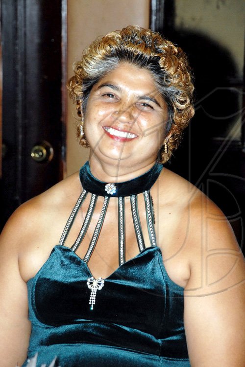Colin Hamilton/freelance photographer
A radiant Mesmirina Coubrie during the Jamaica constabulary Force Awards Dinner at the Pegasus Hotel on Saturday September 5, 2009.