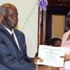Colin Hamilton/freelance photographer
Corporal Debby-Ann Ayre receives an award from Dudley Bryan at the Jamaica Constabulary Force awards dinner.


******************************************************************** at the Pegasus Hotel on Saturday September 5, 2009.