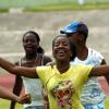 Ricardo Makyn/Satff Photographer.
Youngsters  making final preparations for the Independence Gala performance at the National Stadium on Thursday 5.8.2010.