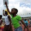 Ricardo Makyn/Satff Photographer.
Youngsters from the Tivoli Gardens Community making final preparations for the Independence Gala performance at the National Stadium on Thursday 5.8.2010.