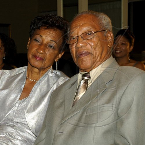 Colin Hamilton/freelance photographer
Guitarist extrodinaire Ernie Ranglin and wife Joan Ranglin at the Jamaica Association of Vintage Artistes & Affiliates (JAVAA) second induction to the Jamaica Music Hall of Fame held at the Pegasus Hotel on Tuesday July 7, 2009.