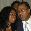 Colin Hamilton/freelance photographer
Wonder what sweet words Patrick Lafayette is whispering to his wife Indi at the Jamaica Association of Vintage Artistes & Affiliates (JAVAA) second induction to the Jamaica Music Hall of Fame held at the Pegasus Hotel on Tuesday July 7, 2009.